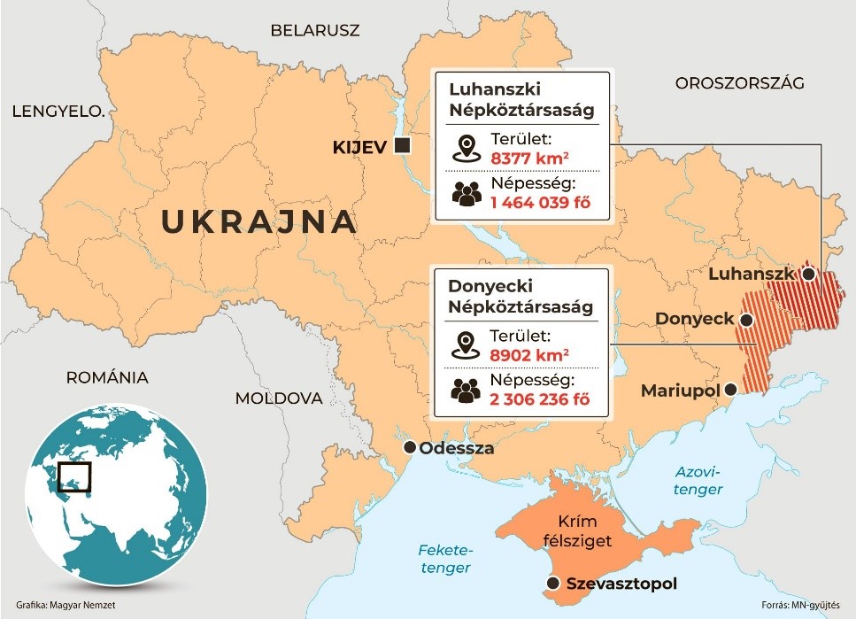 Mapa Ukrainy