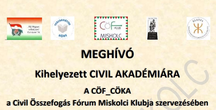 Clean water in the glass - Invitation to the Miskolc Civil Academy