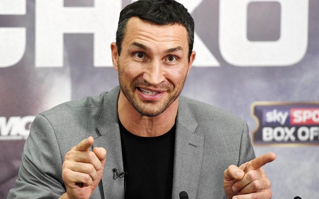 Klitschko spoke, but perhaps it would have been better if he didn&#39;t