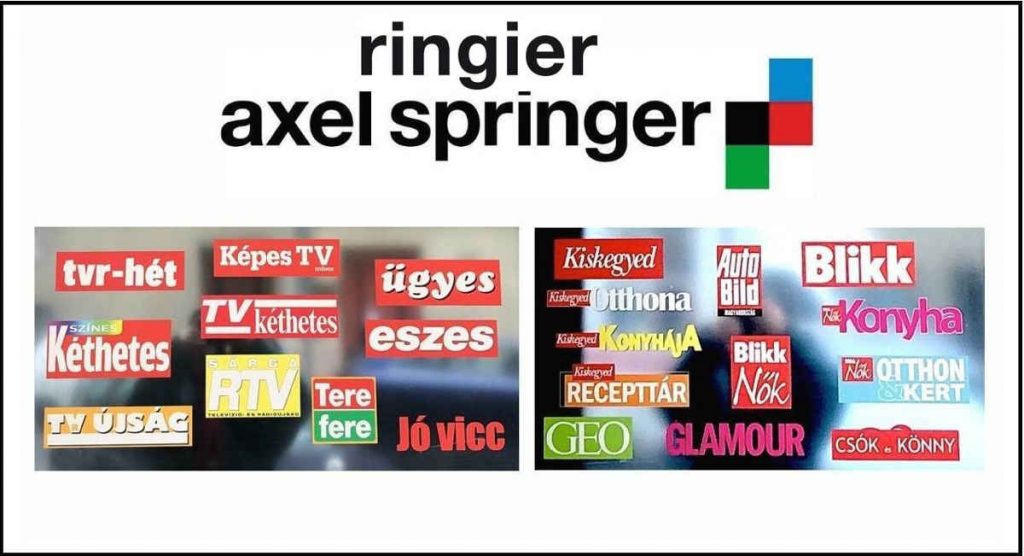 Axel Springer sheets
