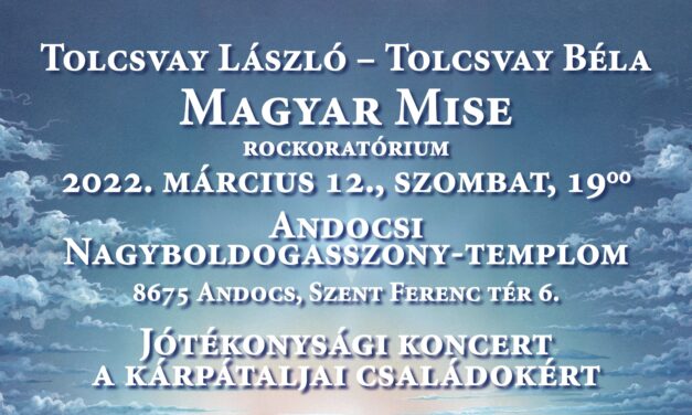 Tolcsvay charity concert for Transcarpathian families