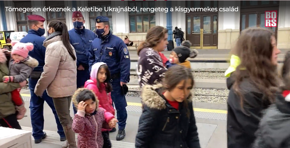 Szombaton 3730 menekült érkezett Budapestre