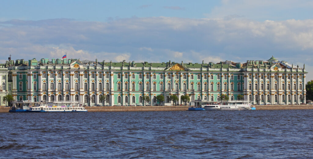 Pub bolszewików - Pałac Zimowy
