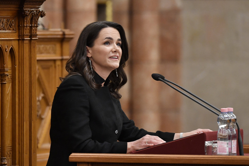Novák Katalint lett az első női köztársasági elnökünk
