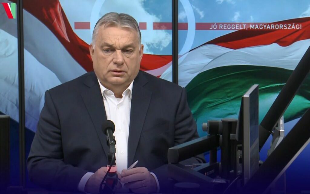 Orbán ha sottolineato ancora una volta: questa non è la nostra guerra!, video in diretta