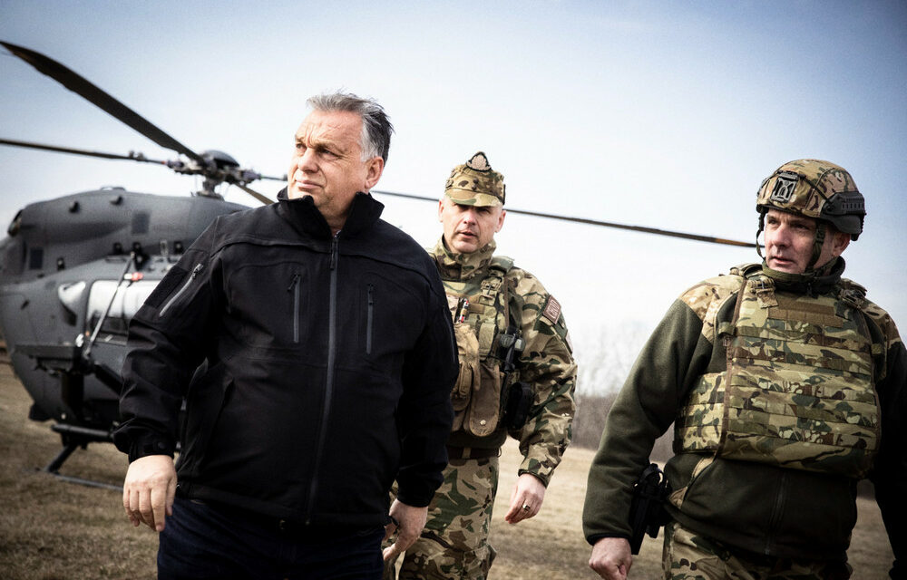 Viktor Orbán kündigte die Schaffung einer neuen Grenzschutzorganisation an