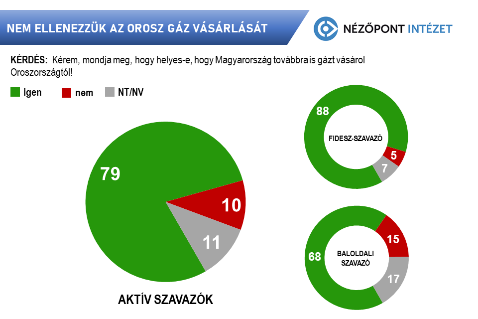 La stragrande maggioranza degli ungheresi vuole ancora il gas russo