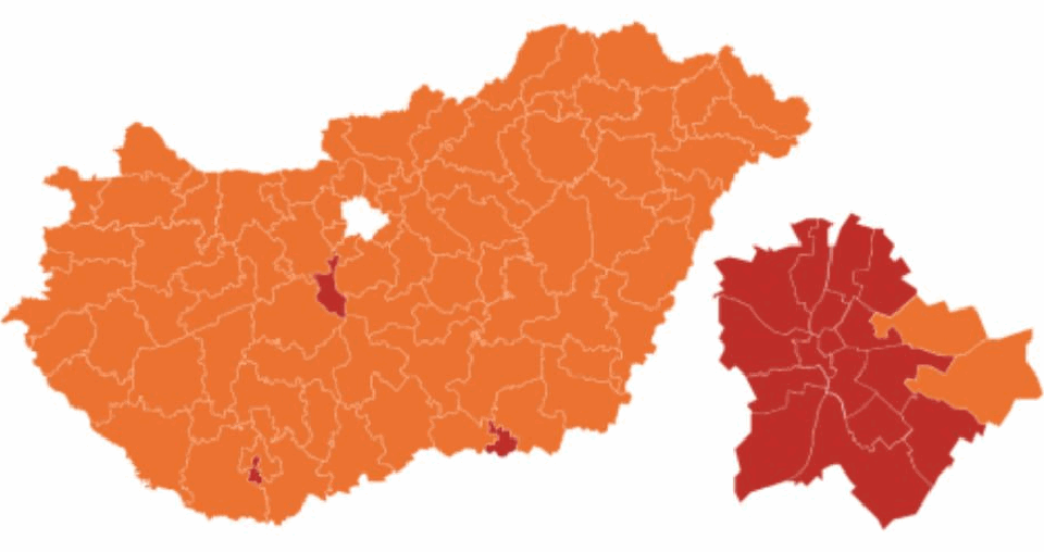 Fidesz-KDNP hat vier Parlamentswahlen in Folge gewonnen