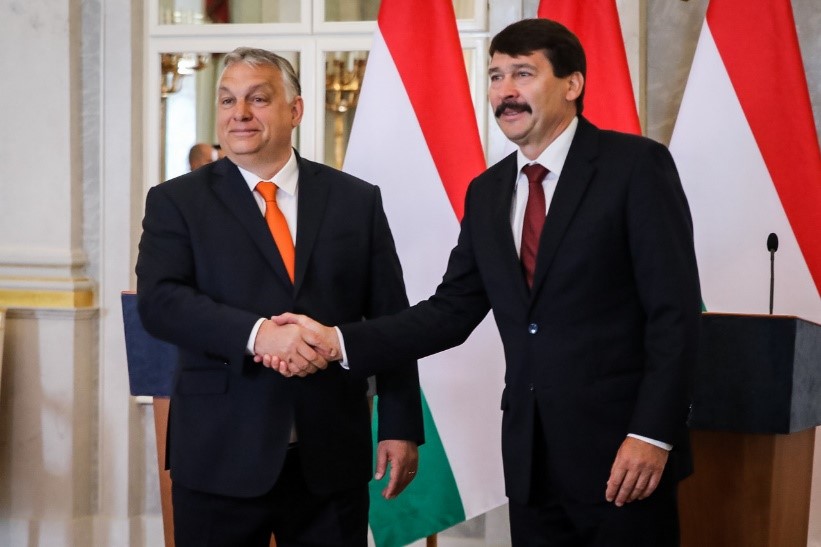 Viktor Orbán was asked to form a government by János Áder