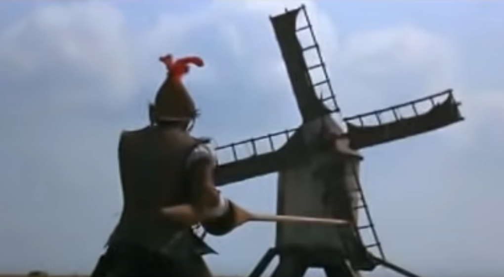 Don Quixote on stage