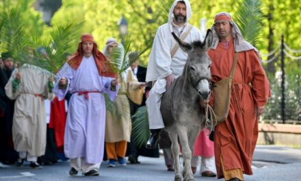 Holy Week begins with Palm Sunday