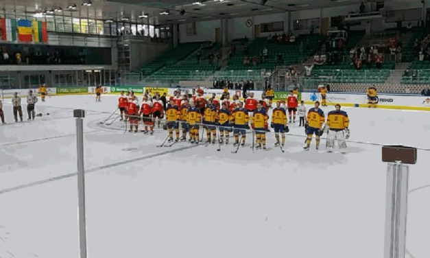 There is a scandal: at the Romanian-Hungarian hockey match, the two teams sang the Székely national anthem together