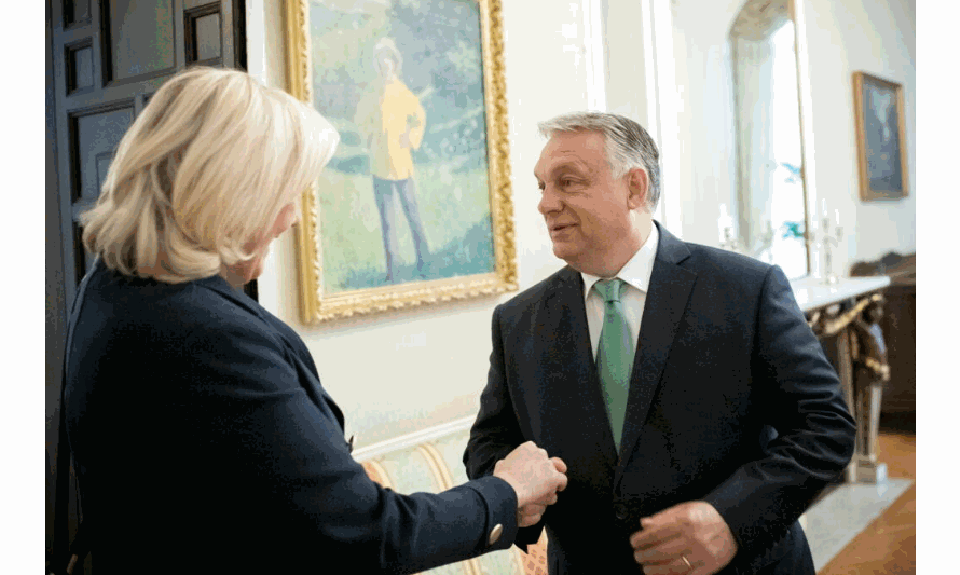 Orbán Viktor-Marine Le Pen: Die Menschen in Europa müssen geschützt werden