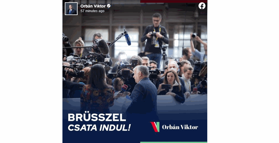 Viktor Orbán Facebook