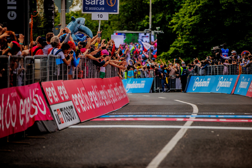 Giro finish in Visegrád