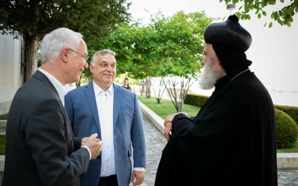 Viktor Orbán received the Syrian patriarch