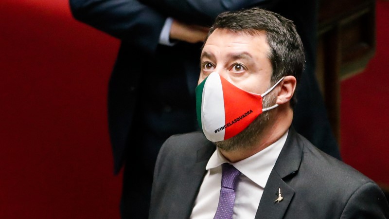 Salvini: the more weapons there are, the more distant peace is