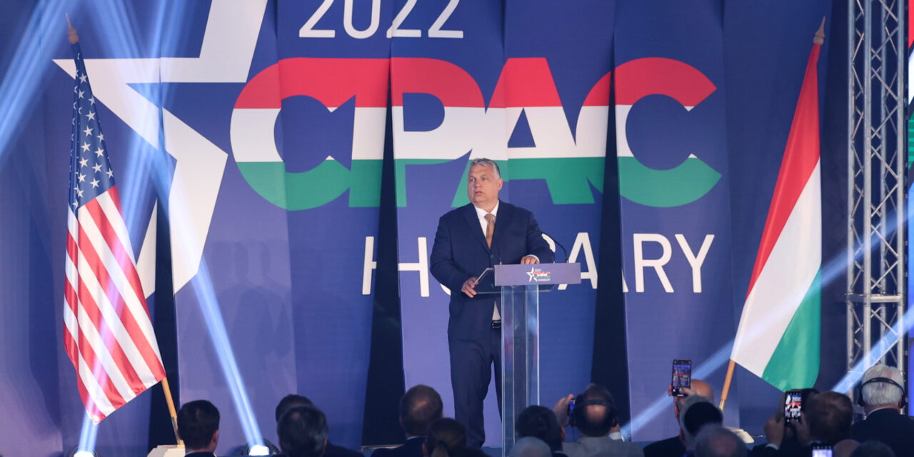 Viktor Orbán&#39;s opening speech at CPAC: The recipe for healing consists of 12 points