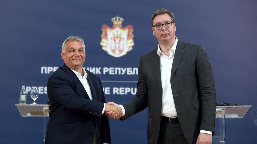 Viktora Orbána w Nowym Sadzie