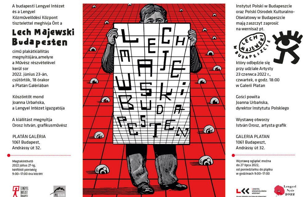 Invitation to the exhibition of contemporary Polish artist Lech Majewski