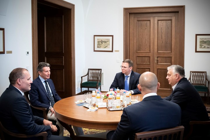 Viktor Orbán verhandelte mit dem Präsidenten des Internationalen Leichtathletik-Verbandes