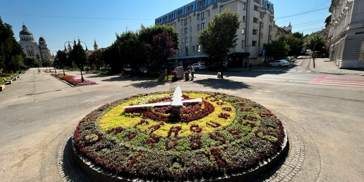 The flower clock also ticks in Hungarian