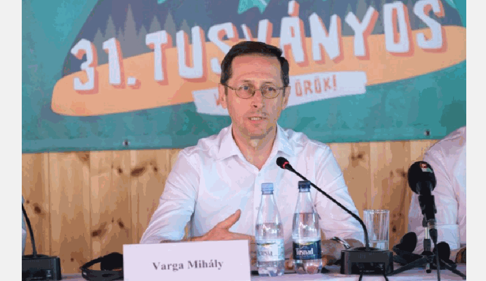 „Stürmischer“ Tusványos: Laut Mihály Varga ist Europa durch die eigenen Sanktionen geschwächt