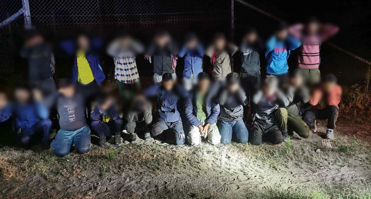 Eines Nachts 250 illegale Grenzverletzer