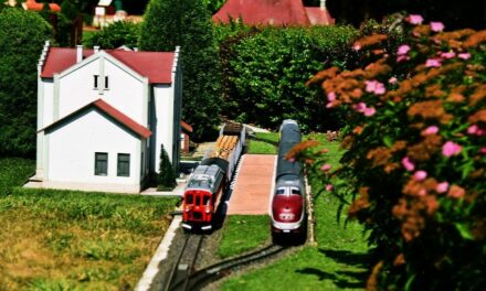 Mini mozdonyok Szarvason a Mini Magyarországban