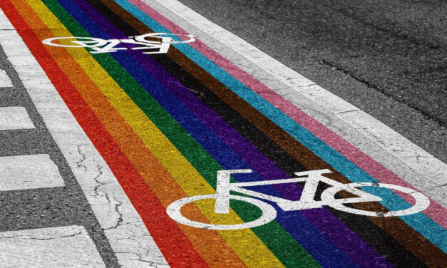 Don&#39;t bikers promote over the rainbow?