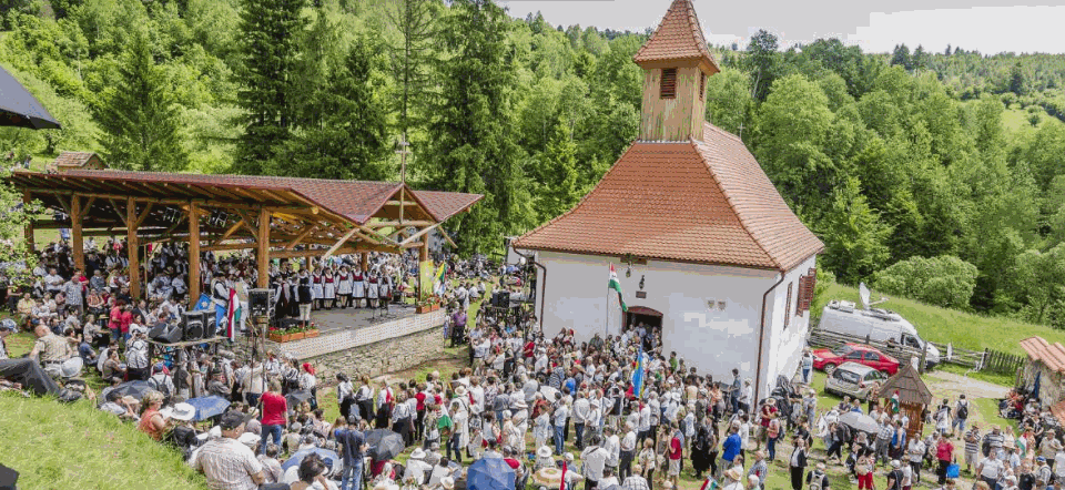Das festliche Fest Mariä Himmelfahrt wird in ganz Siebenbürgen gefeiert