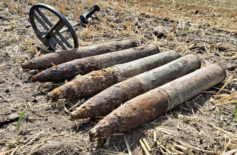 Világháborús lőszereket találtak Gárdonynál