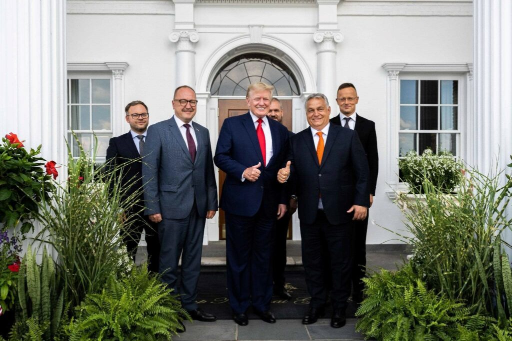 Donald Trump és Orbán Viktor