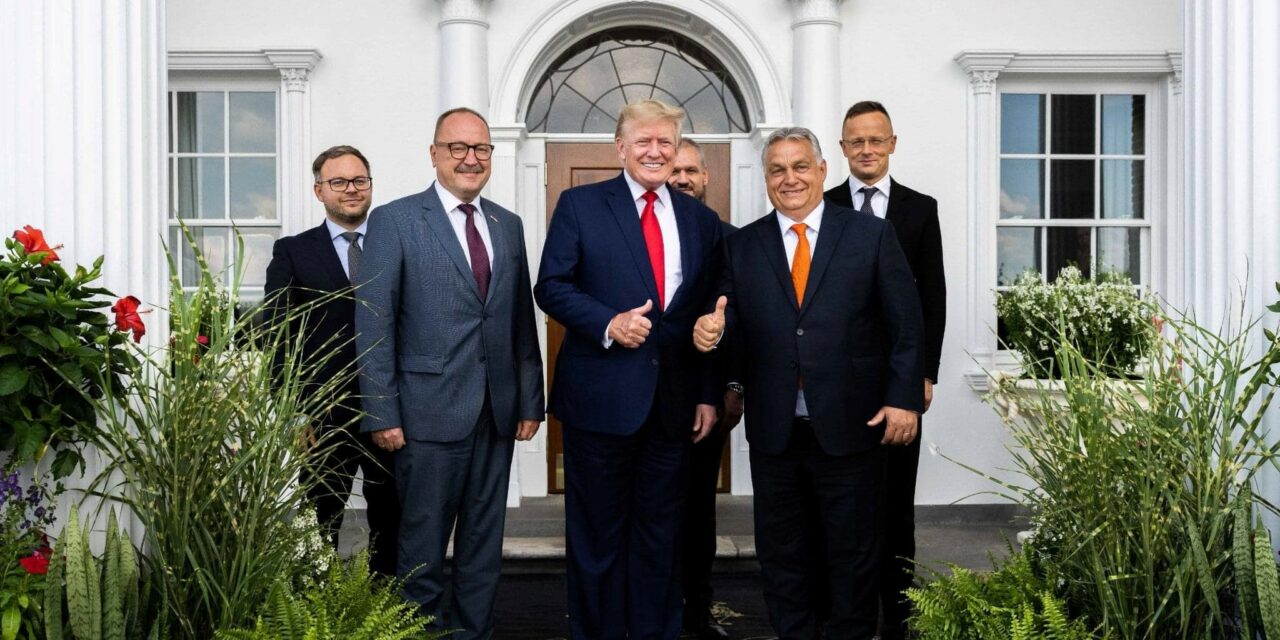 Orbán Trump meeting in the USA