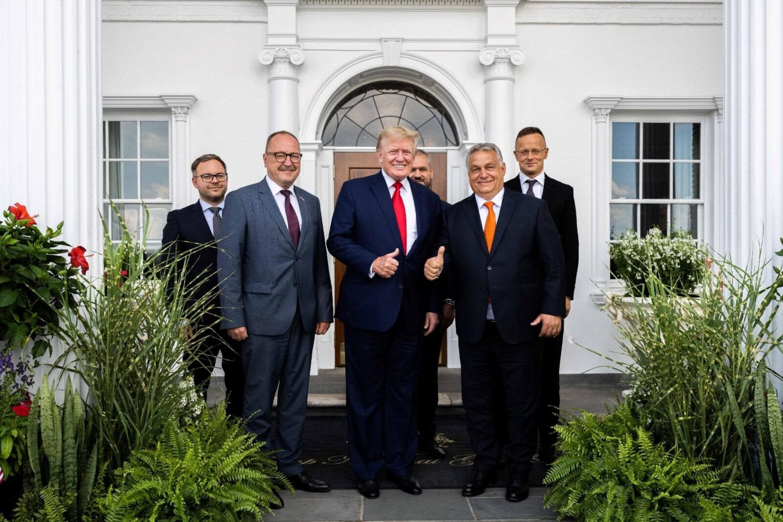 Donald Trump és Orbán Viktor