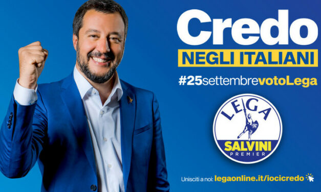 Matteo Salvini: I believe