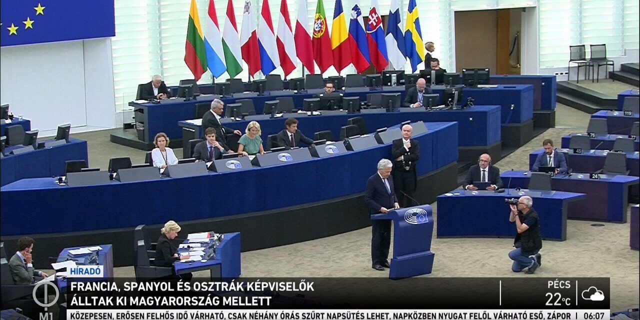 I rappresentanti del Parlamento europeo hanno difeso il nostro paese