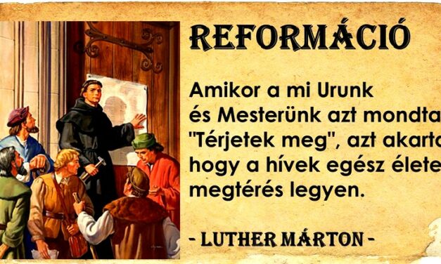 Five minutes of history (43) - Reformation