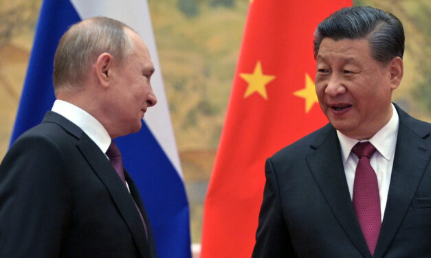 China is pushing Russia ahead of itself against the West
