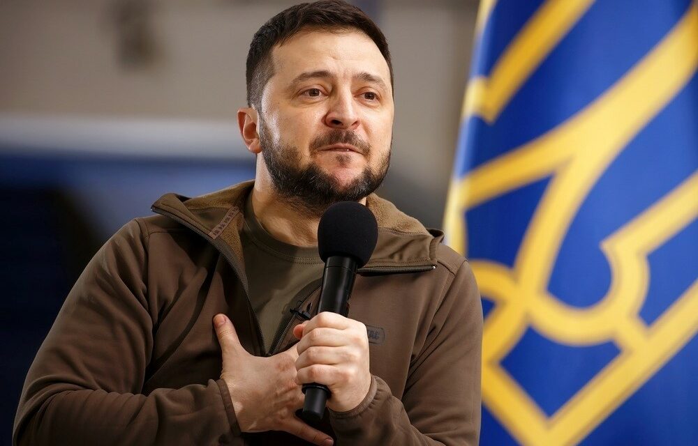 Zełenski życzył Ukrainie zwycięstwa do 2023 roku