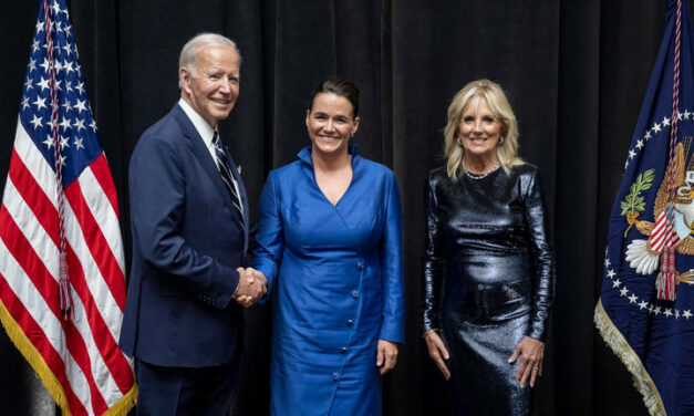 Joe és Jill Bidennel is találkozott a magyar államfő