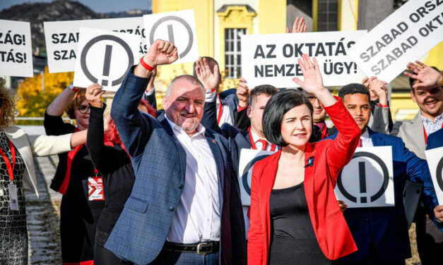 Ágnes Kunhalmi and Imre Komjáthi are co-presidents of the MSZP