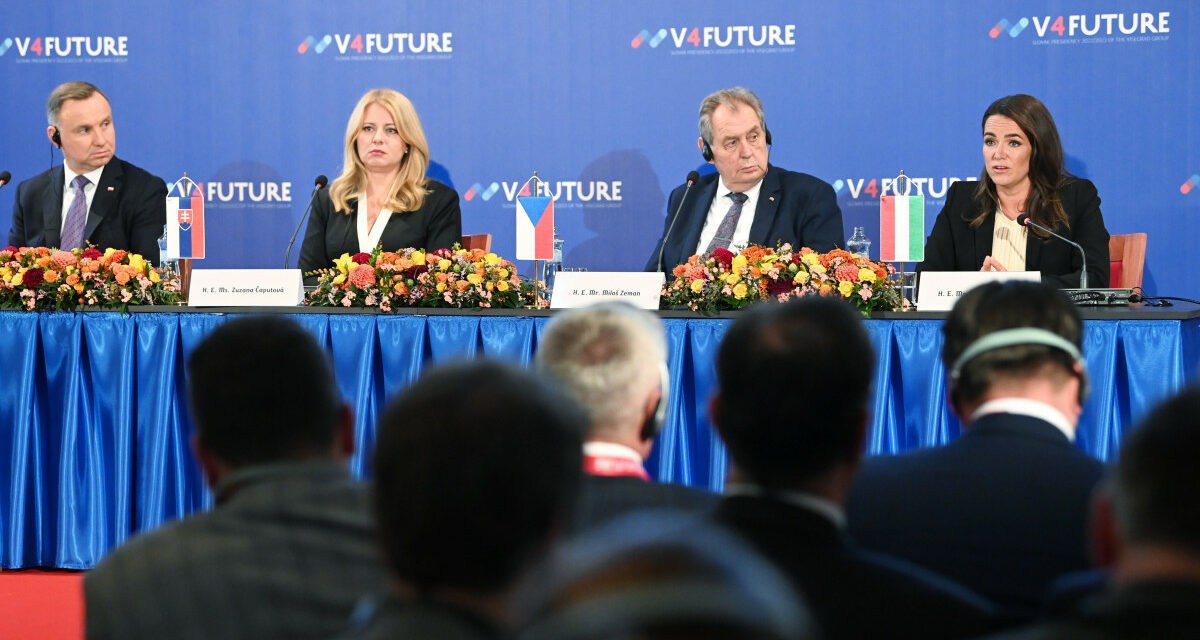 Katalin Novák: Together, the V4s are a strength, individually they are a weakness