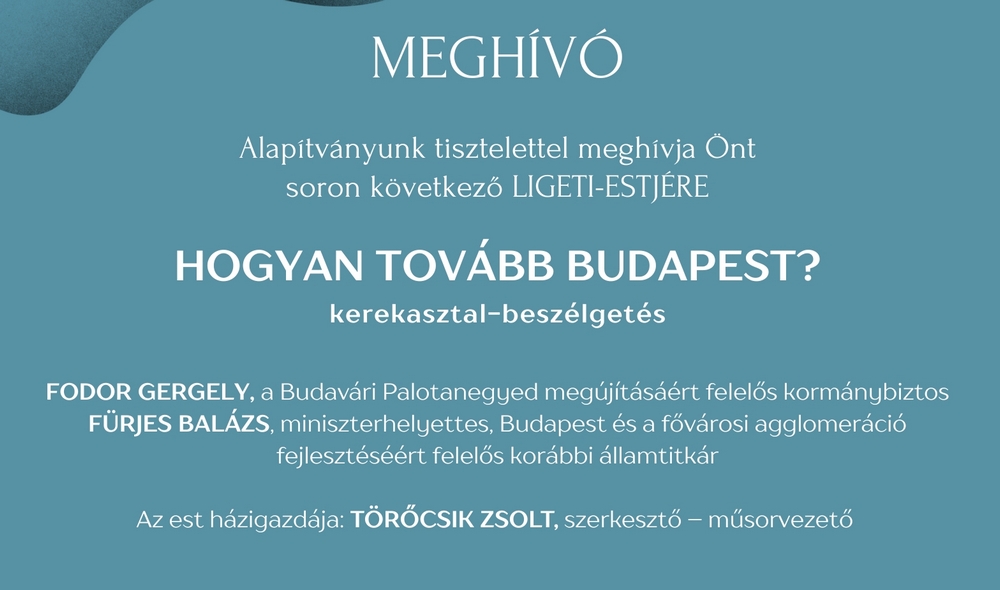 Zaproszenie na wieczór Ligetiego: Jak postąpić w Budapeszcie?