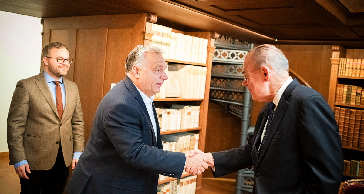 Viktor Orbán verhandelte mit einem amerikanischen Geopolitiker