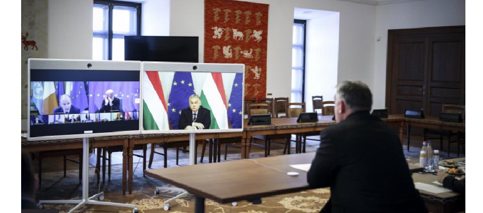 Viktor Orbán ha preso parte alla riunione del Primo Ministro in preparazione del vertice UE