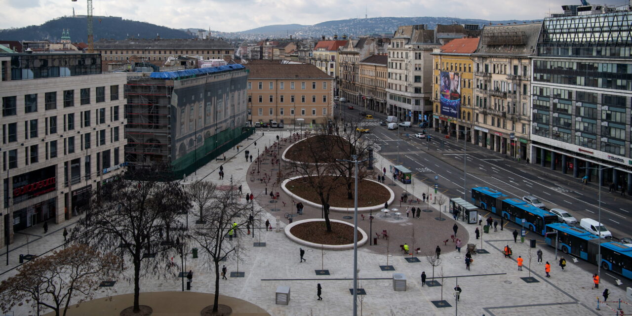 In 2022, the super &quot;rope course&quot; was finally delivered at Blaha Lujza Square!
