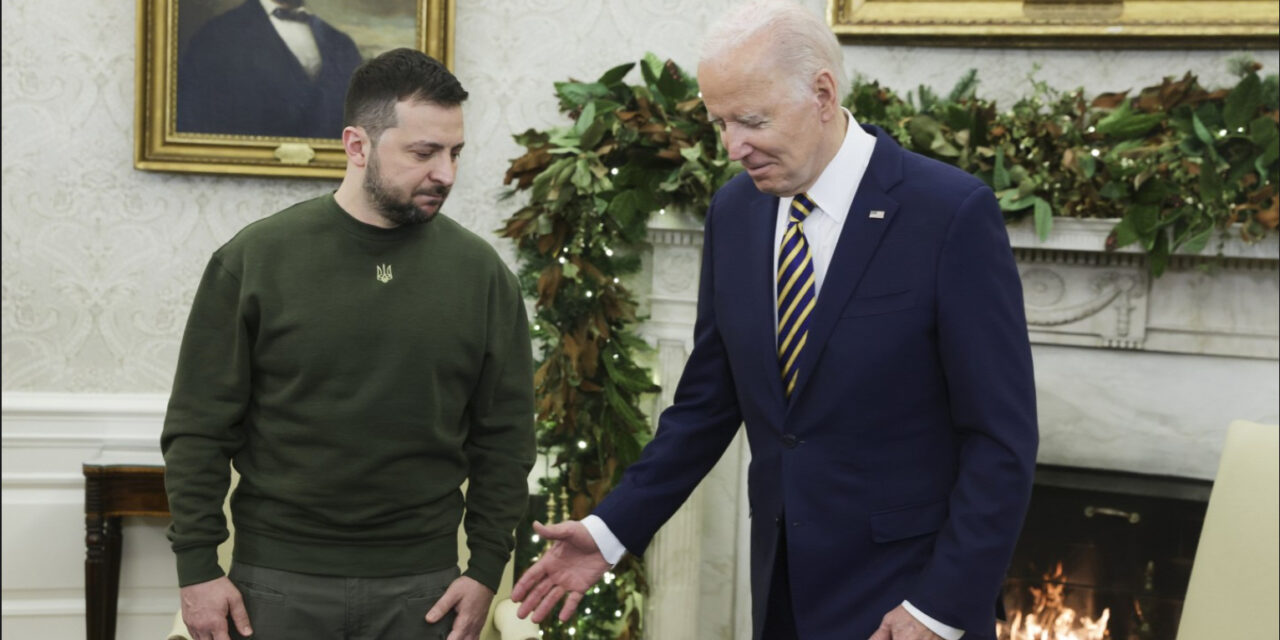 He is supporting Biden&#39;s arming of Ukraine with another astronomical amount