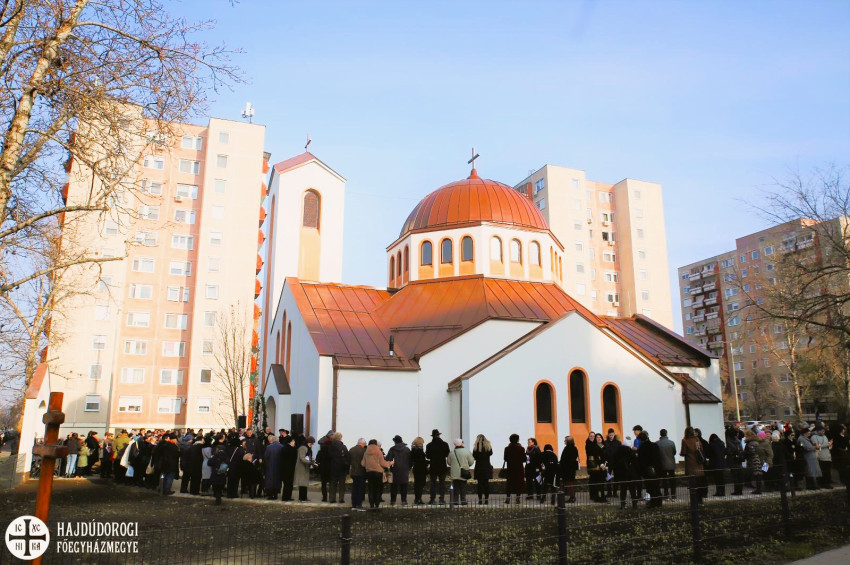 Templomszentelés Debrecenben: Isten országa köztetek van