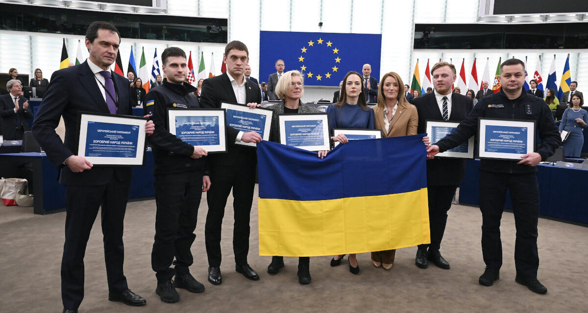 They handed over the Sakharov Prize, but received only new demands in return